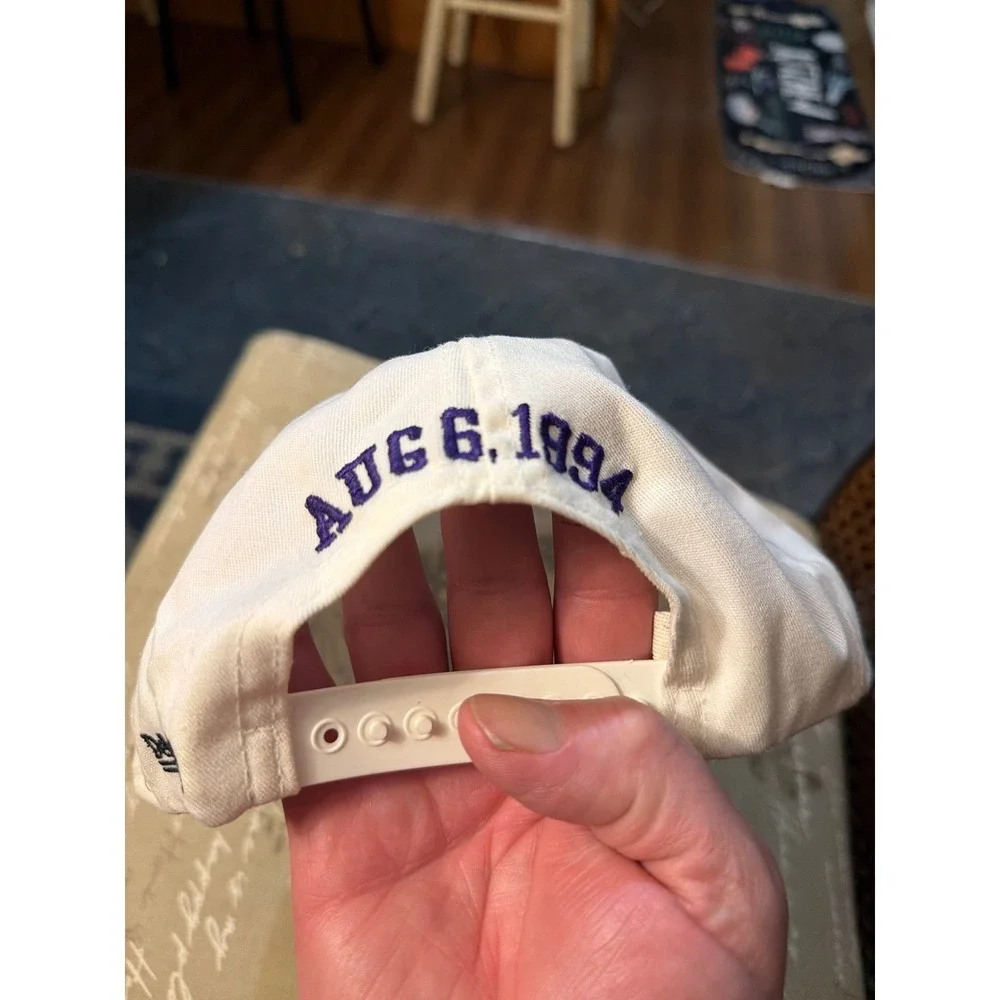 Vintage Autographed Jeff Gordon 1994 Brickyard 400 DeLong Snapback Hat